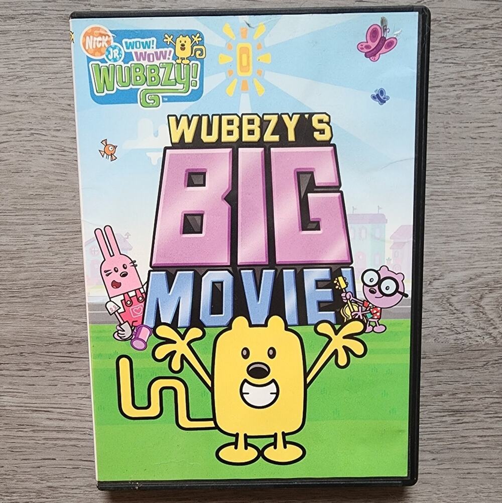 Wow! Wow! Wubbzy! Wubbzy's Big Movie Nick Jr. Children's Animated Movie DVD 2009